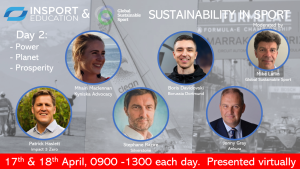 Sustainability in Sport 2023 - Day 2: The role of sport, environmental and commercial sustainability and the need to work together