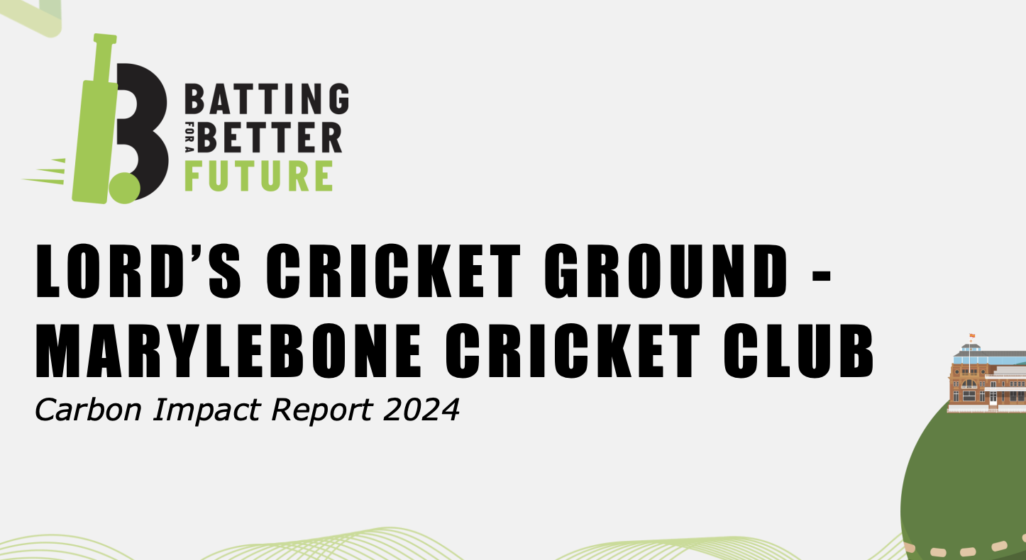 Leading by Example: How Lord’s is Future-Proofing a 200-Year-Old Stadium