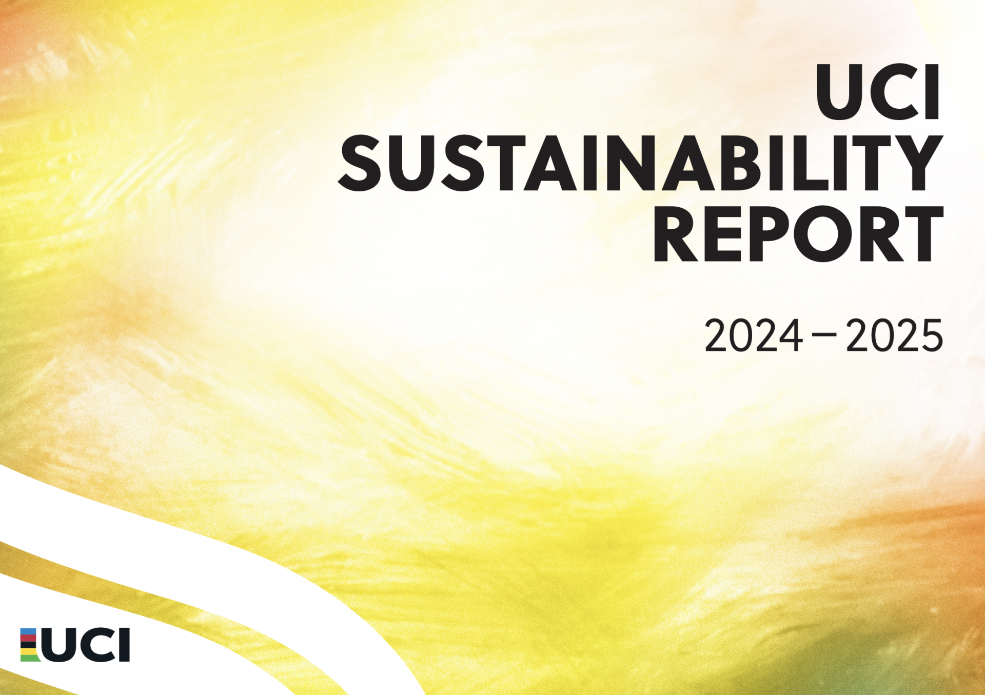 UCI sets the pace with second Sustainability Report as cycling’s global impact comes into focus