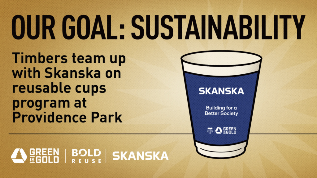 Portland Timbers and Skanska Forge a Sustainable Future with ‘Green is Gold’ Partnership