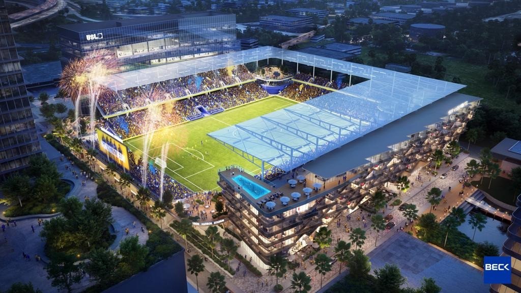 Tampa Bay Sun FC Waterfront Stadium Vision