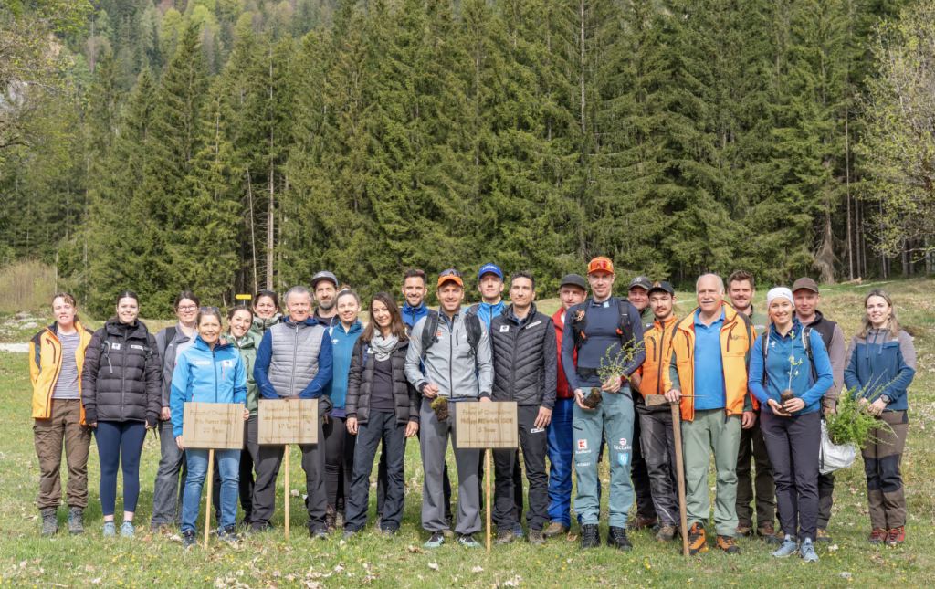 Biathlon Community Plants the Future for Alpine Ecosystems