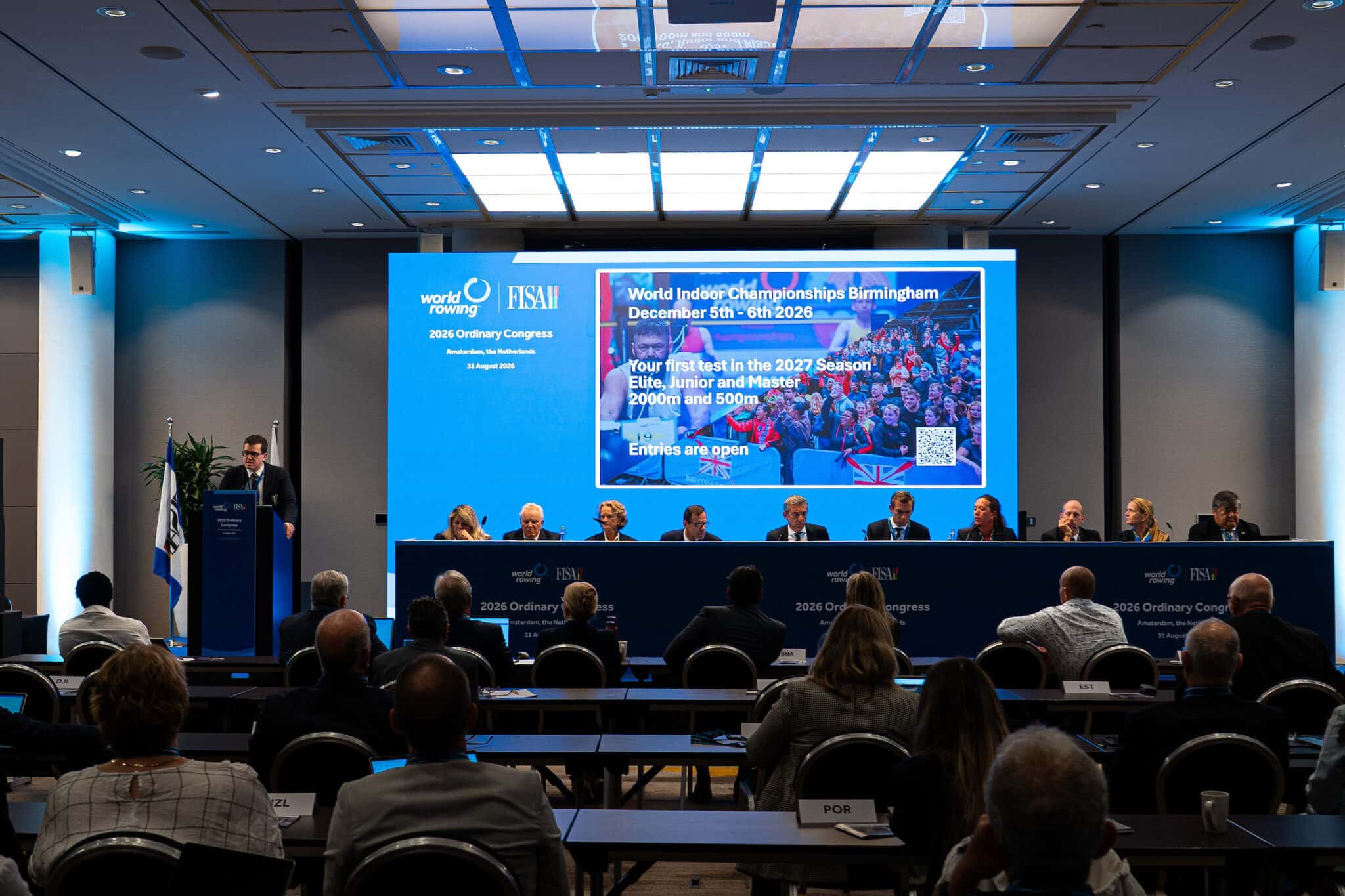 World Rowing plots future course with athlete voice and sustainable events in focus