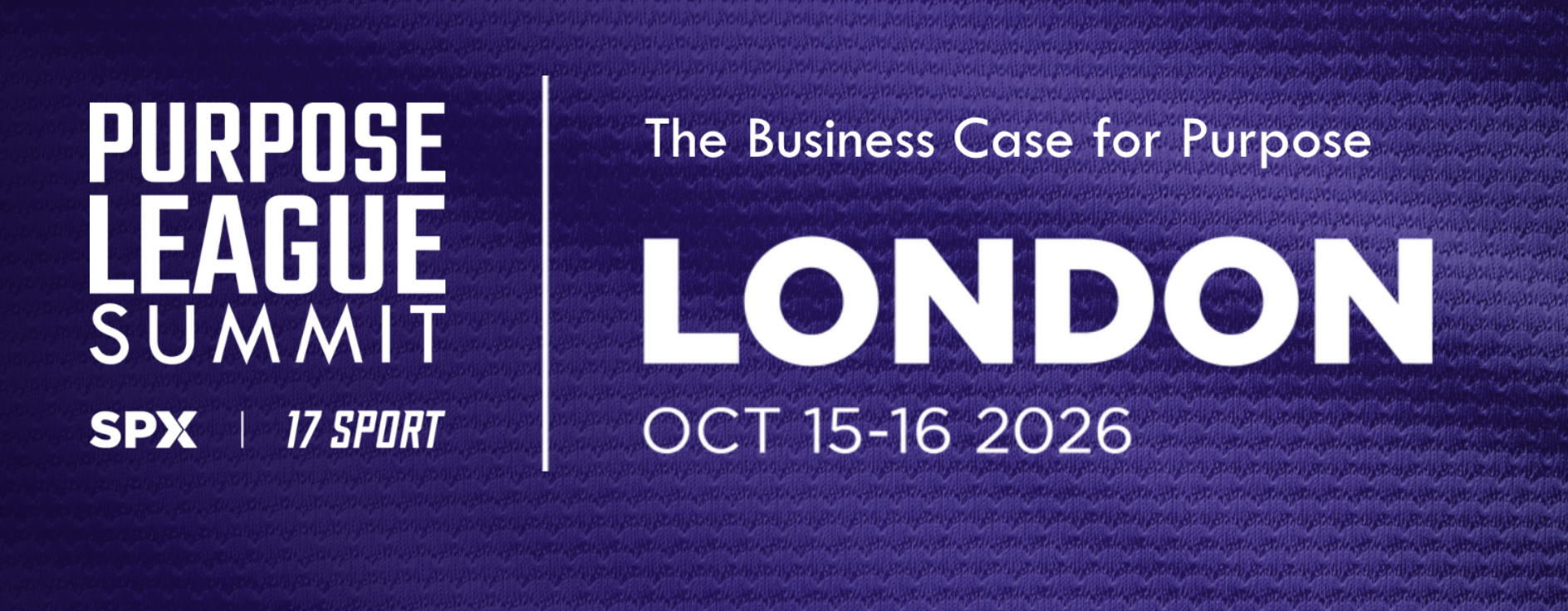 From purpose to profit: SPX Summit challenges sport to prove the business case for impact